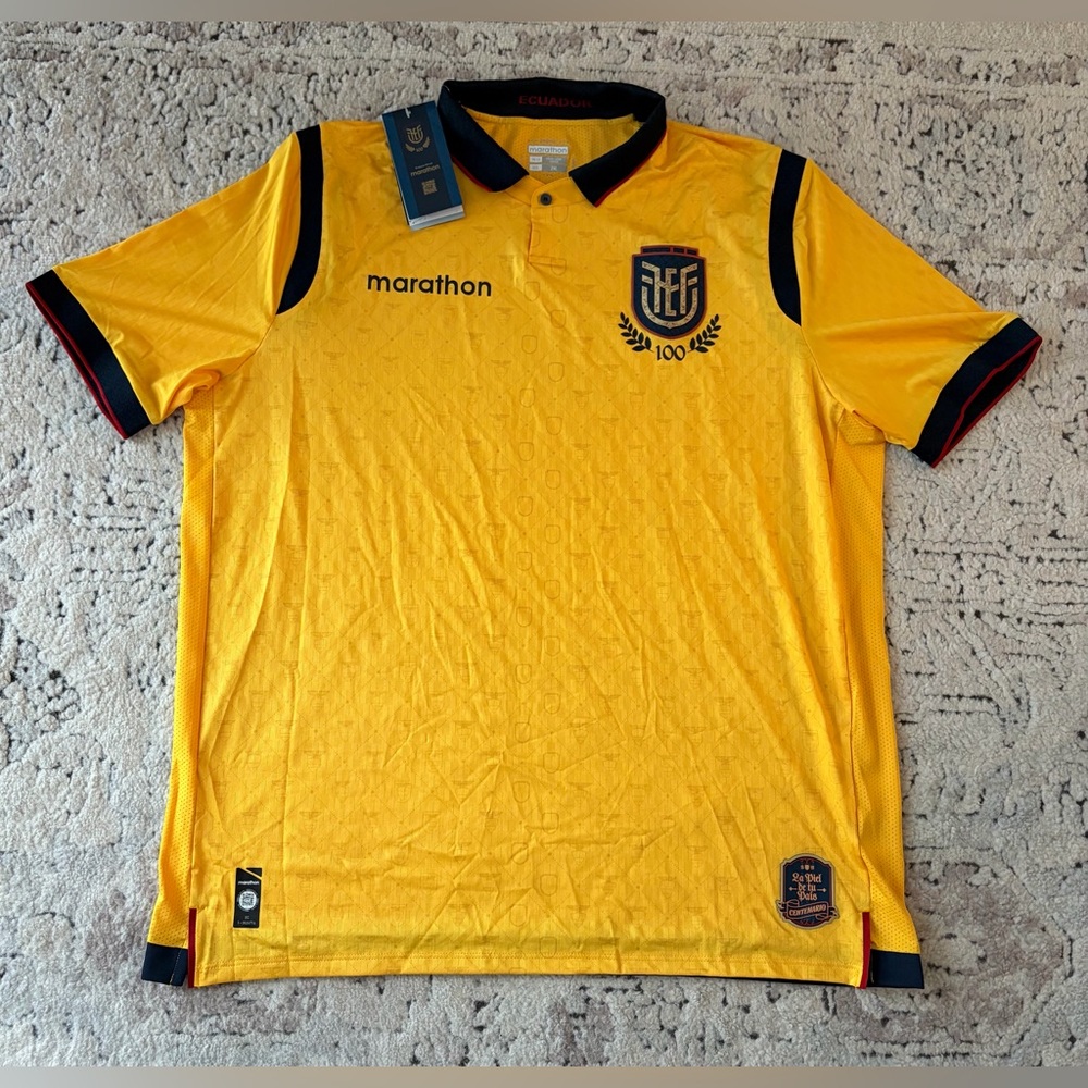 Marathon Authentic Ecuador 100 Years Edition Centenario Jersey Men’s Sz: XXL